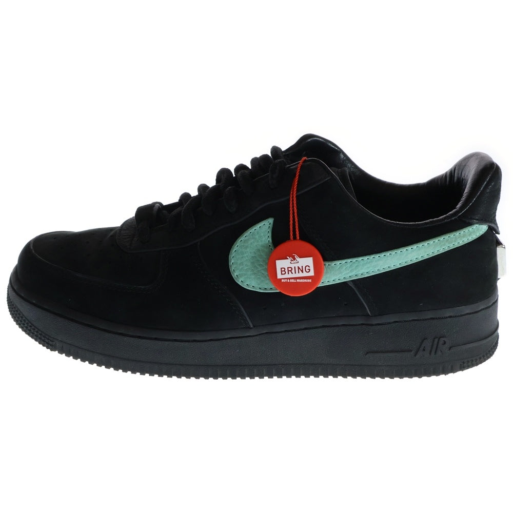 NIKE(ナイキ) ×TIFFANY&CO AIR FORCE 1 LOW 1837 BLACK DZ1382-001 ティファニー エアフォース1 ローカットスニーカー ブラック US10/28.0cm