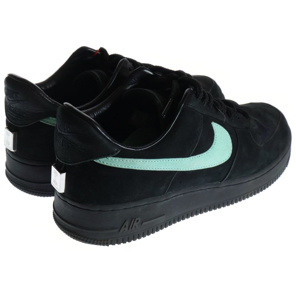 NIKE(ナイキ) ×TIFFANY&CO AIR FORCE 1 LOW 1837 BLACK DZ1382-001 ティファニー エアフォース1 ローカットスニーカー ブラック US10/28.0cm