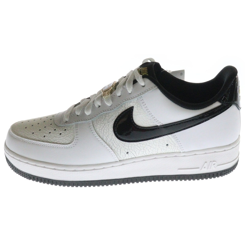 NIKE(ナイキ) AIR FORCE 1 07 LV8 EMB WORLD CHAMP DR9866-100 エアフォース1 ワールドチャンプ ローカットスニーカー ホワイト US8.5/26.5cm