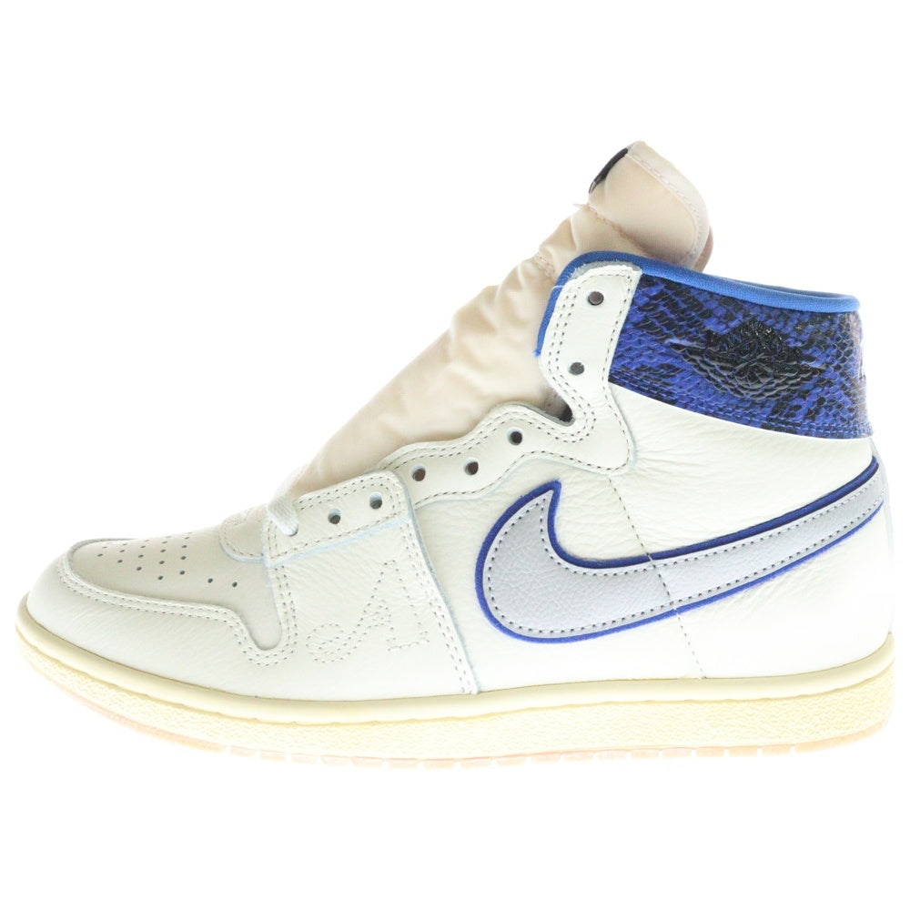 NIKE(ナイキ) ×AWAKE NY JORDAN AIR SHIP PE SP FN8675-104 アウェイク ニューヨーク ジョーダン エアシップ ハイカットスニーカー ホワイト/ブルー US8.5/26.5cm
