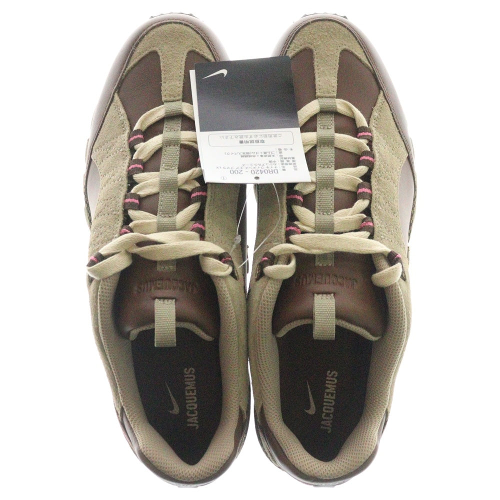NIKE(ナイキ) ×Jacquemus WMNS AIR HUMARA LX DR0420-200 ジャックムス ウィメンズ エアフマラ ローカットスニーカー ブラウン US10/27.0cm