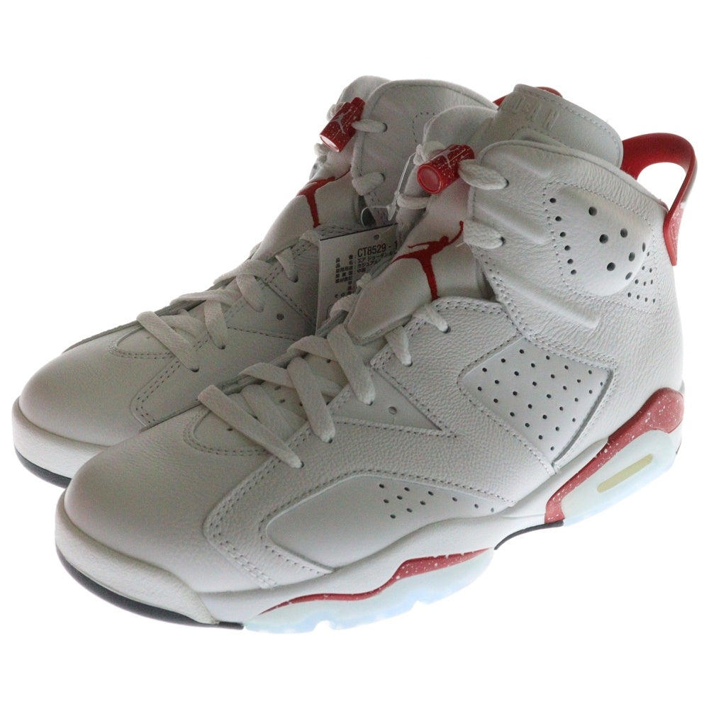 NIKE(ナイキ) AIR JORDAN 6 RETRO White University Red Oreo CT8529-162 エアジョーダン6 ユニバーシティ レッド オレオ ハイカットスニーカー ホワイト/レッド US8.5/26.5cm