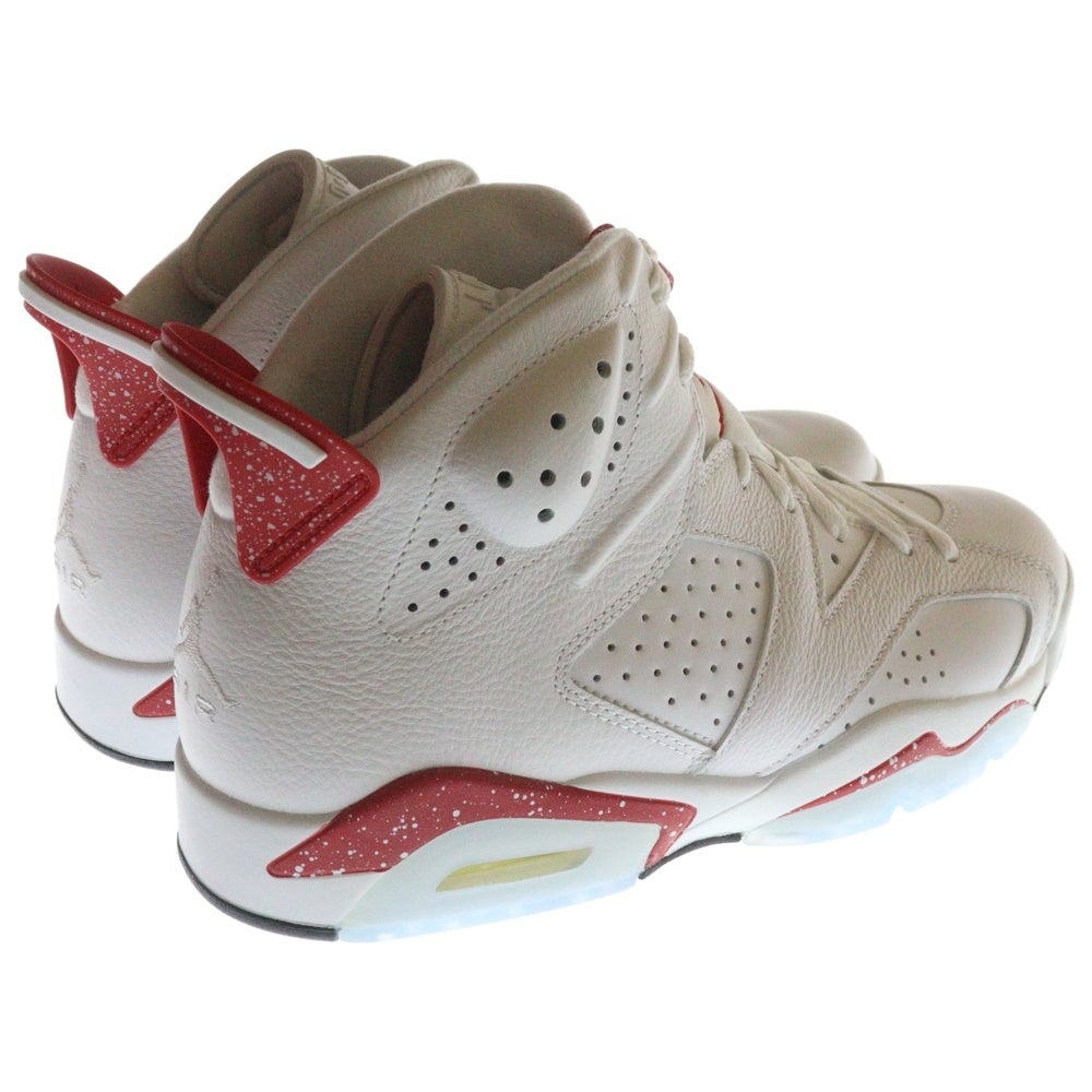 NIKE(ナイキ) AIR JORDAN 6 RETRO White University Red Oreo CT8529-162 エアジョーダン6 ユニバーシティ レッド オレオ ハイカットスニーカー ホワイト/レッド US8.5/26.5cm