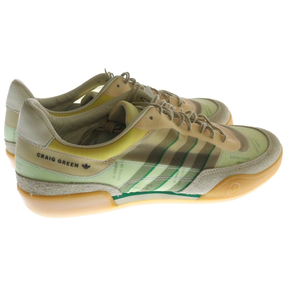 adidas(アディダス) ×CRAIG GREEN SQUASH POLTA GX7033 ×クレイグ・グリーン スカッシュ ポルタ ローカットスニーカー シューズ US8.5/26.5cm マルチ