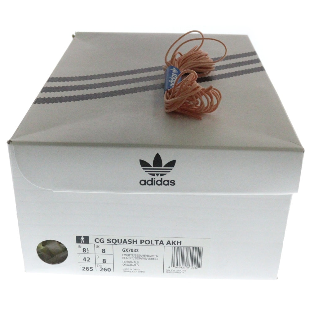 adidas(アディダス) ×CRAIG GREEN SQUASH POLTA GX7033 ×クレイグ・グリーン スカッシュ ポルタ ローカットスニーカー シューズ US8.5/26.5cm マルチ