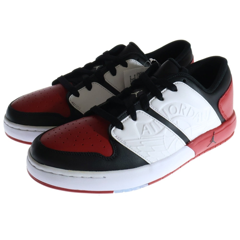 NIKE(ナイキ) AIR JORDAN NU RETRO 1 LOW DV5141-601 エアジョーダン ニューレトロ ローカットスニーカー ホワイト/ブラック/レッド US8.5/26.5cm