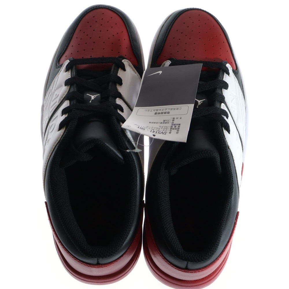 NIKE(ナイキ) AIR JORDAN NU RETRO 1 LOW DV5141-601 エアジョーダン ニューレトロ ローカットスニーカー ホワイト/ブラック/レッド US8.5/26.5cm