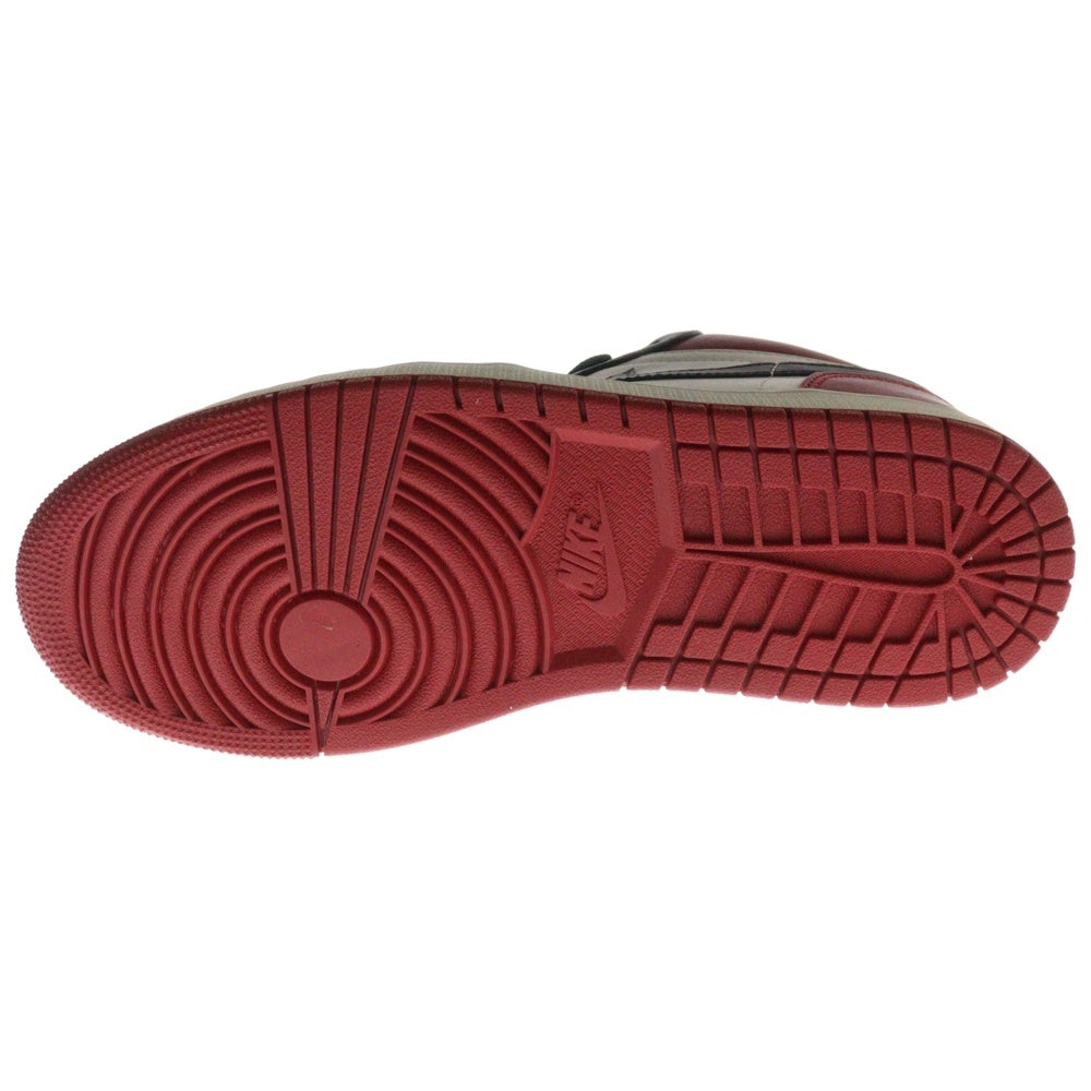 NIKE(ナイキ) AIR JORDAN 1 LOW BRED TOE 553558-612 エアジョーダン1 ブレッドトゥ ローカットスニーカー レッド/ブラック US8.5/26.5cm