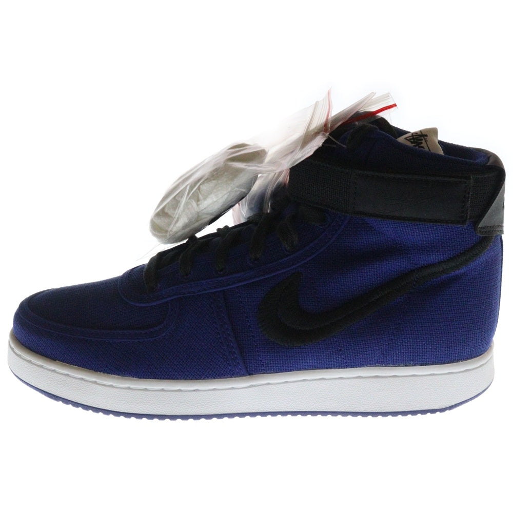 NIKE(ナイキ) ×STUSSY VANDAL HIGH DX5425-400 ステューシー バンダル ハイカットスニーカー ブルー US8.5/26.5cm