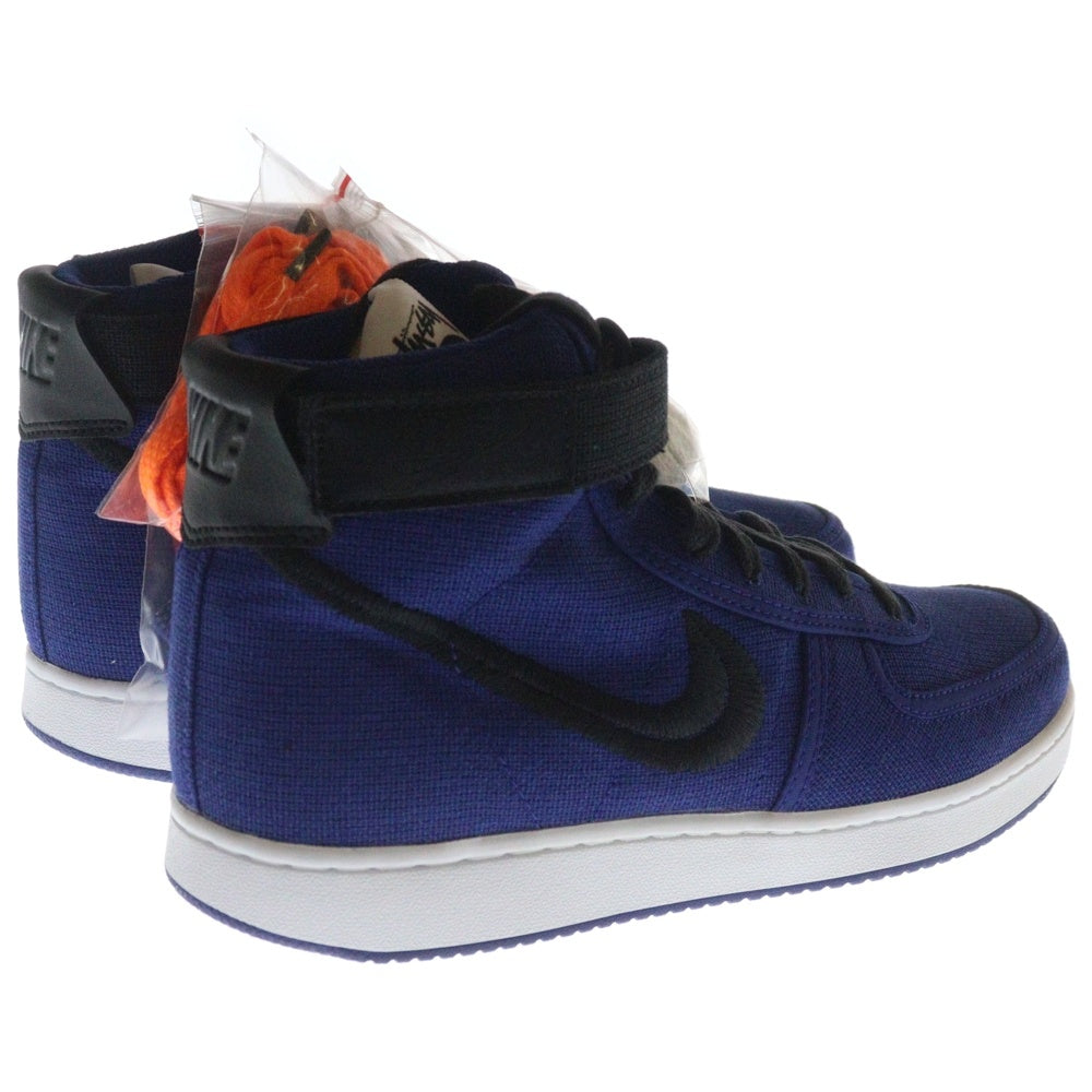 NIKE(ナイキ) ×STUSSY VANDAL HIGH DX5425-400 ステューシー バンダル ハイカットスニーカー ブルー US8.5/26.5cm
