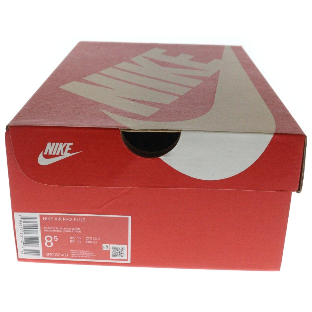 NIKE(ナイキ) AIR MAX PLUS ATLANTIC BLUE HEATHER DM0032-400 エアマックス プラス アトランティックブルーヘザー ローカットスニーカー ブルー US8.5/26.5cm