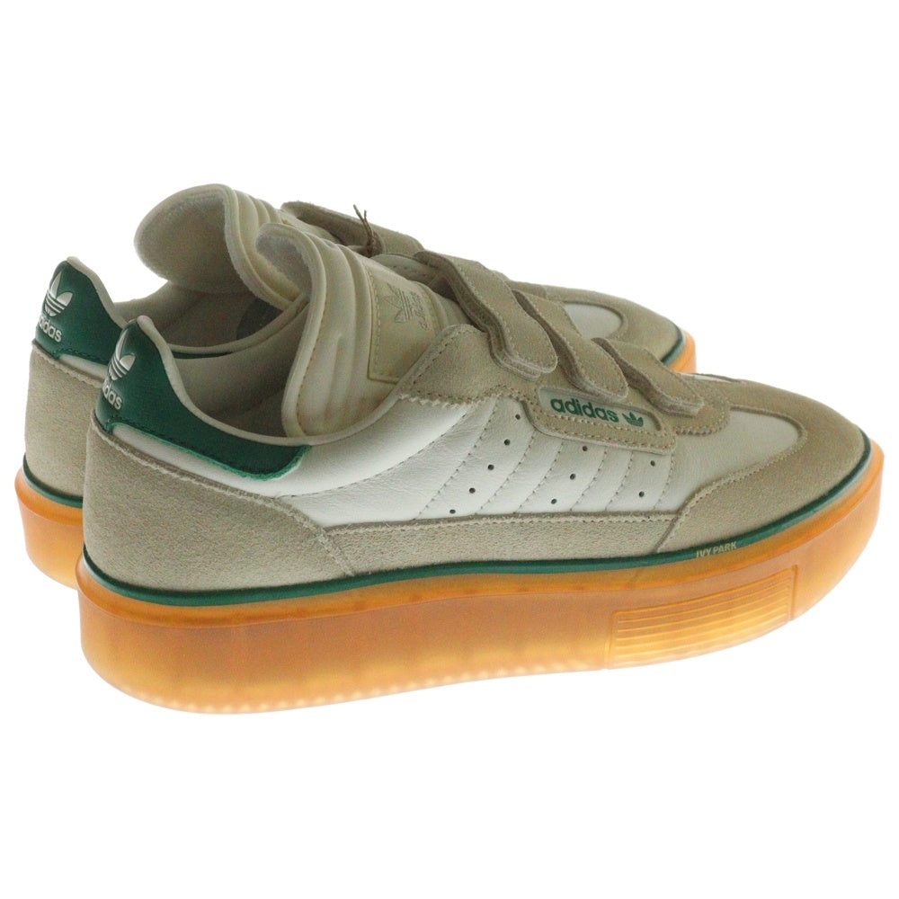 adidas(アディダス) ×Ivy Park WMENS Super Sleek 3 Strap GY1777 ウィメンズ アイビーパーク スーパー スリーク 3 ストラップ ローカットスニーカー ホワイト US9.5/26.5cm