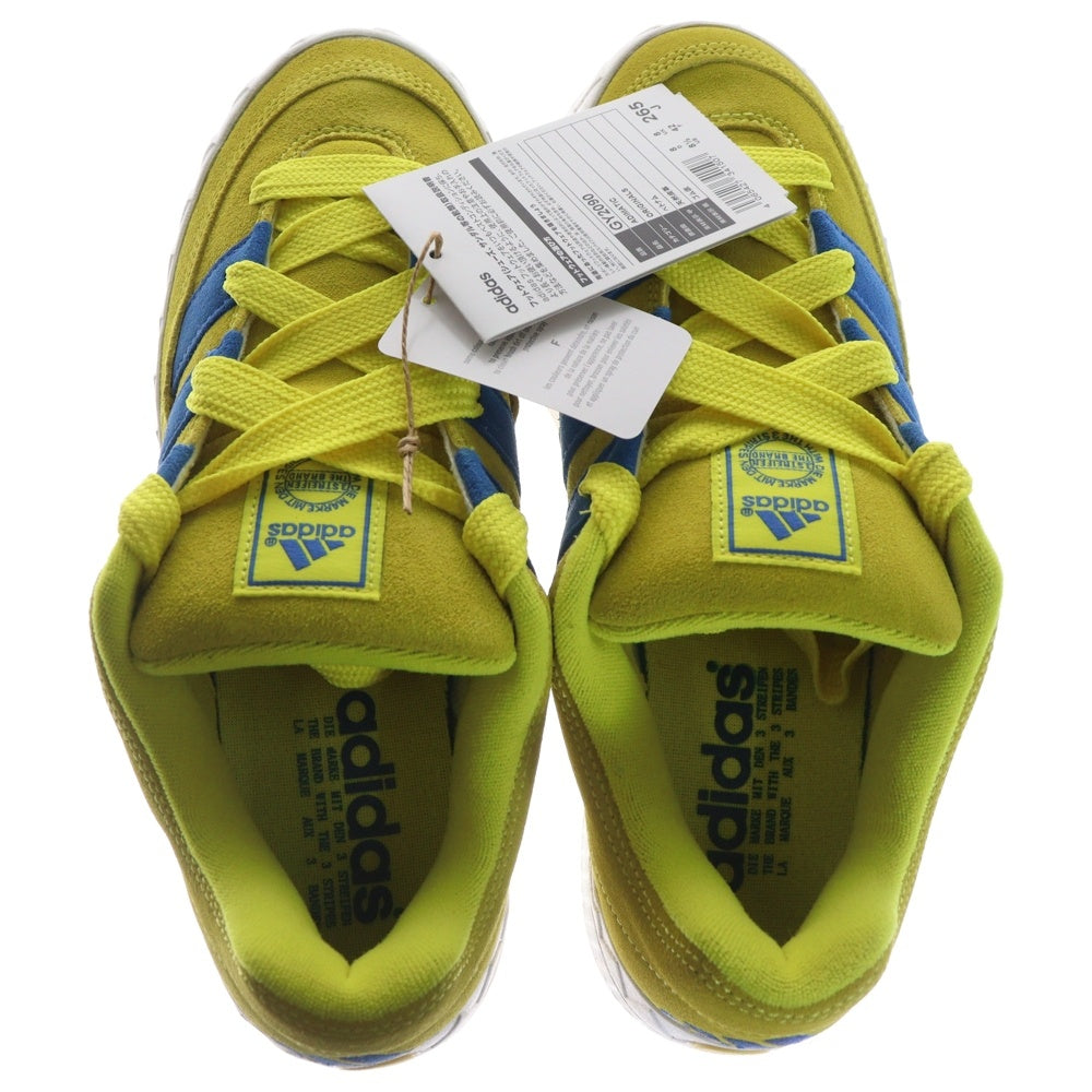 adidas(アディダス) ADIMATIC Bright Yellow アディマティック ローカットスニーカー GY2090 イエロー US8.5/26.5cm