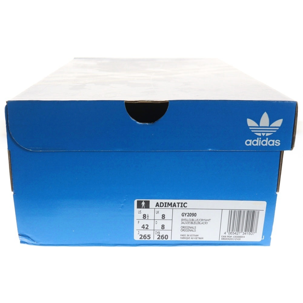 adidas(アディダス) ADIMATIC Bright Yellow アディマティック ローカットスニーカー GY2090 イエロー US8.5/26.5cm