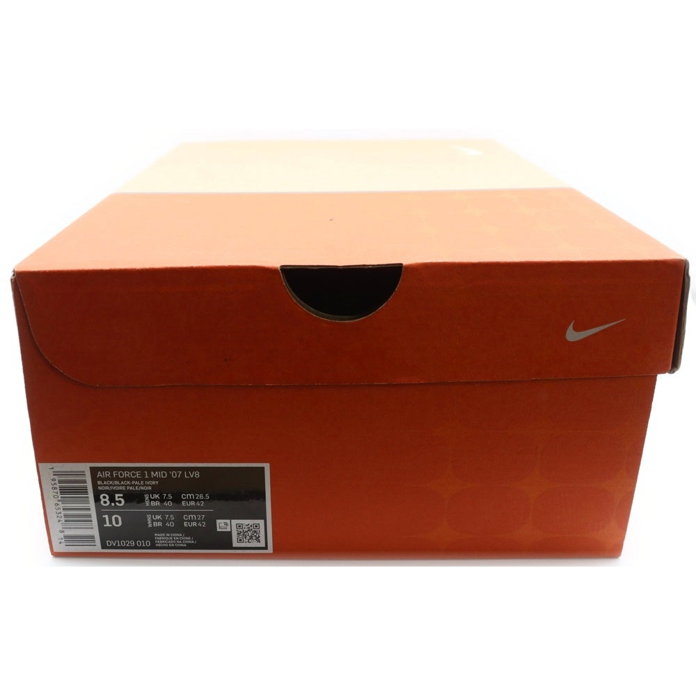 NIKE(ナイキ) AIR FORCE 1 MID 07 LV8 Our Force1 DV1029-010 エアフォース1 アワー ミッドカットスニーカー ブラック US8.5/26.5cm