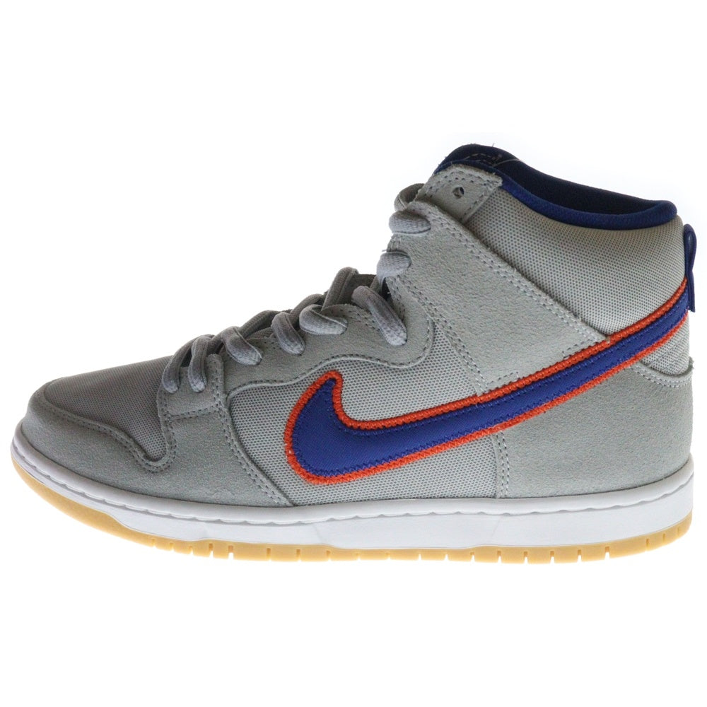 NIKE SB(ナイキエスビー) DUNK HIGH PREMIUM QS METS DH7155-001 ダンク ニューヨークメッツ ハイカットスニーカー グレー US8.5/26.5cm