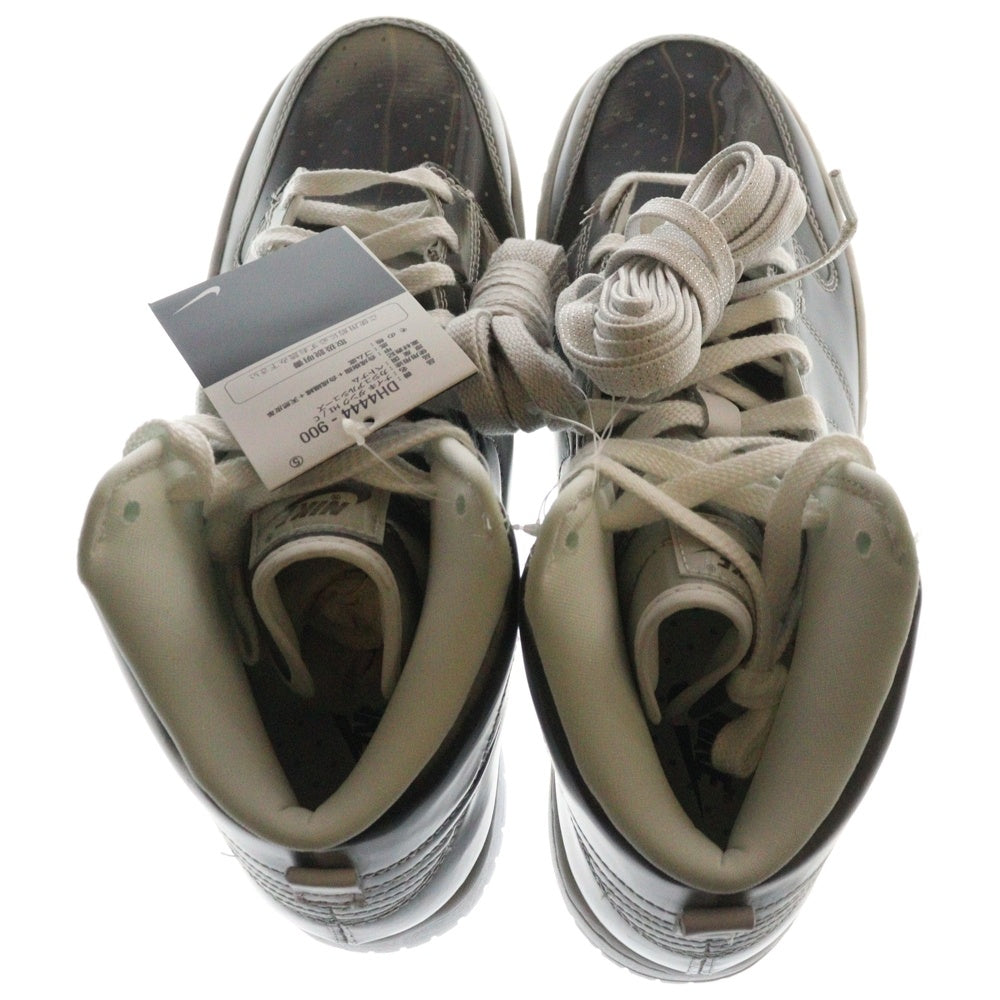 NIKE(ナイキ) ×CLOT DUNK HIGH SILVER FLIX DH4444-900 クロット ダンク シルバーフラックス ハイカットスニーカー シルバー US8.5/26.5cm