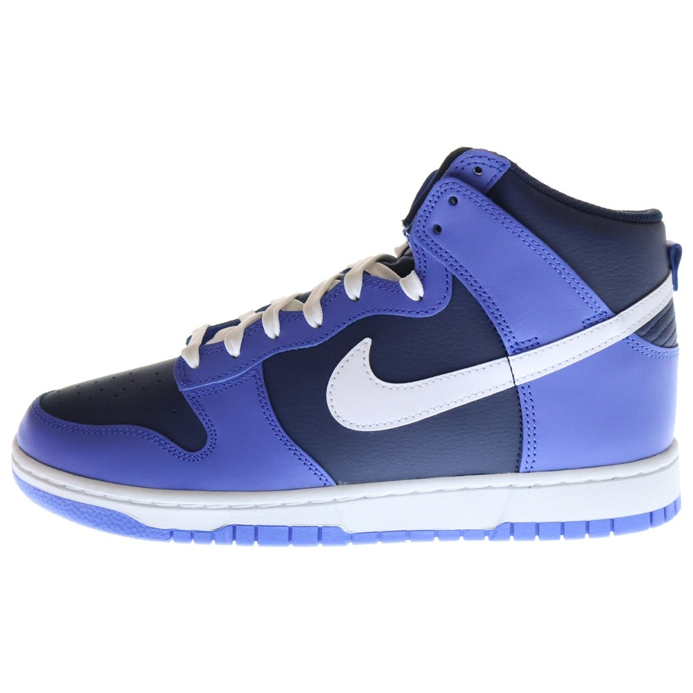 NIKE(ナイキ) DUNK HI RETRO MEDIUM BLUE DJ6189-400 ダンク ハイカットスニーカー ミディアム ブルー US9/27.0cm