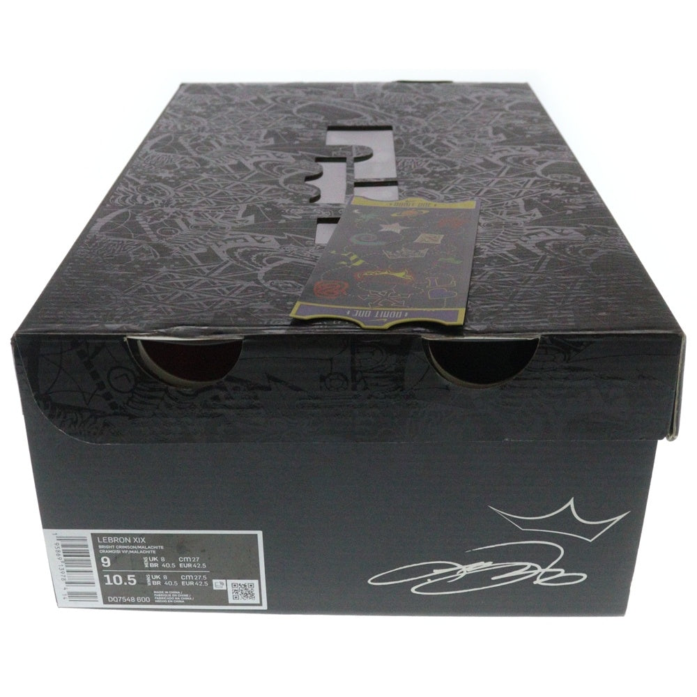 NIKE(ナイキ) LEBRON XIX DQ7548-600 レブロン19 ハイカットスニーカー マルチ US9/27.0cm