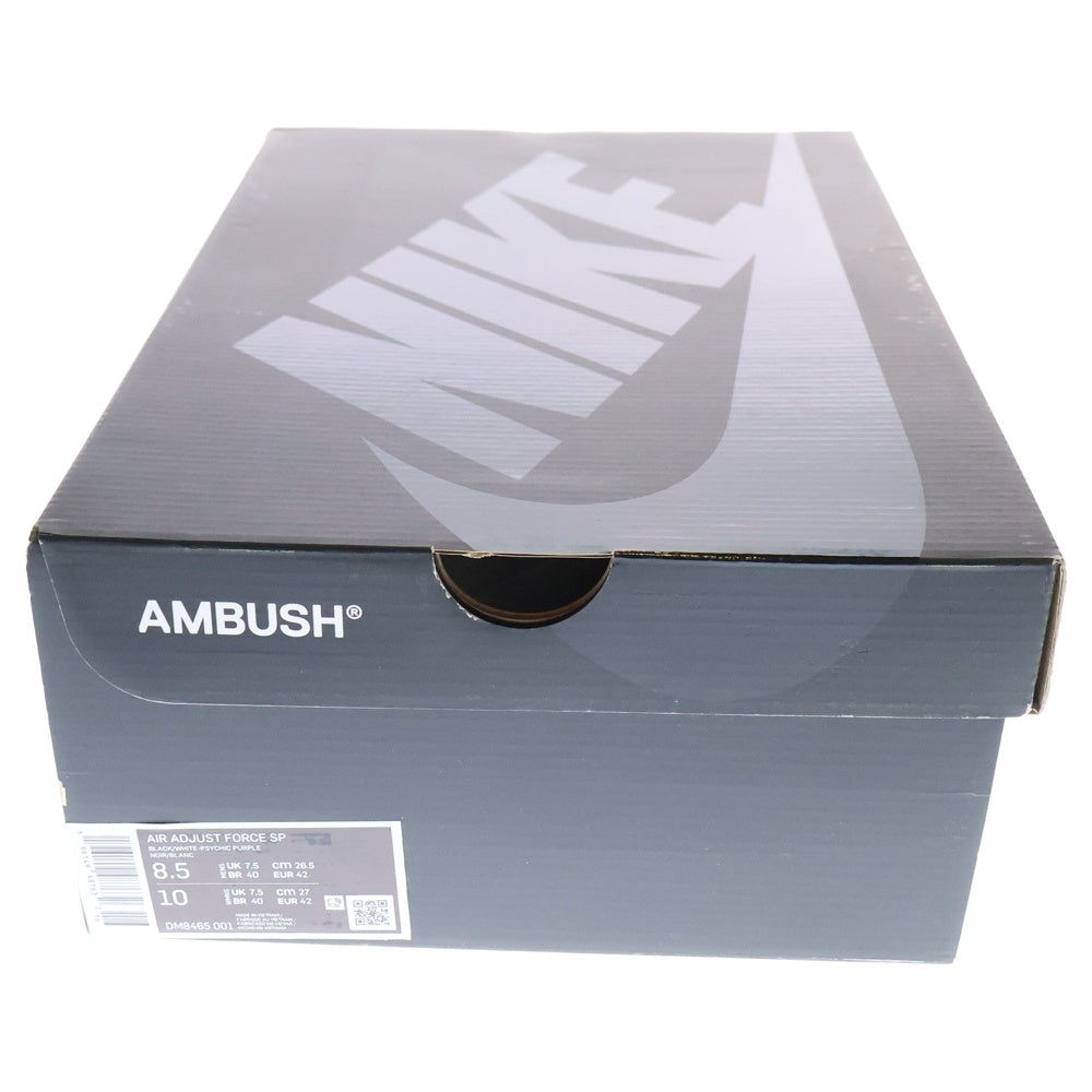 NIKE(ナイキ) ×AMBUSH AIR ADJUST FORCE SP DM8465-001 アンブッシュ エアアジャストフォース ローカットスニーカー ブラック US8.5/26.5cm
