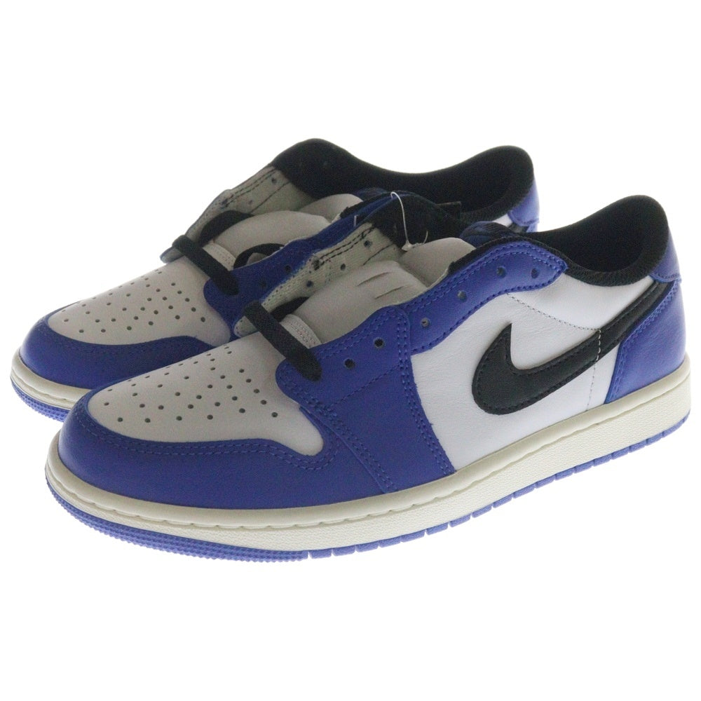 NIKE(ナイキ) AIR JORDAN 1 RETRO LOW OG CZ0790-140 エアジョーダン 1 レトロ ゲームロイヤル ローカットスニーカー ブルー US8.5/26.5cm