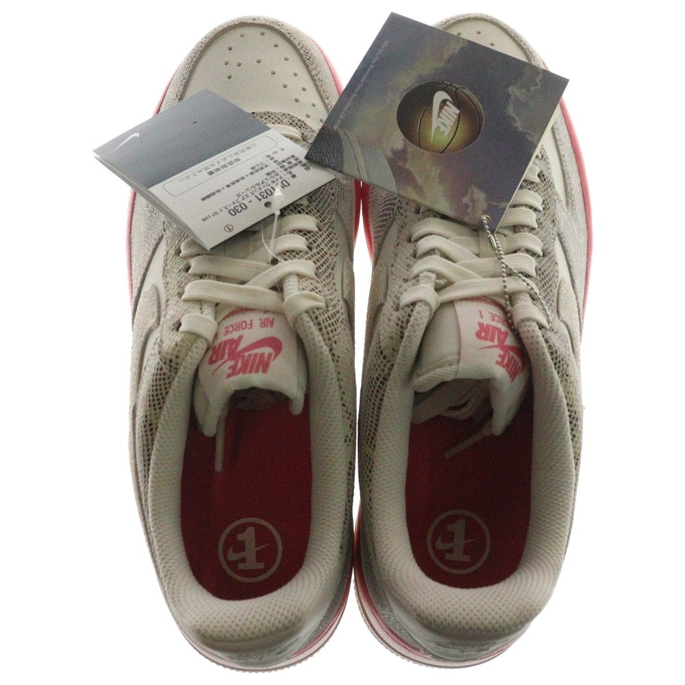 NIKE(ナイキ) WMNS AIR FORCE 1 LOW 1 DV1031-030 ウィメンズ エアフォース1 ロー アワー ローカットスニーカー ホワイト/ピンク US8.5/26.5cm