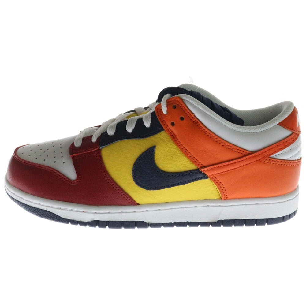 NIKE(ナイキ) DUNK LOW CO.JP WHAT THE MIDNIGHT NAVY AND VARSITY IB2051-400 ダンク CO.JP ワット ローカットスニーカー マルチ US8.5/26.5cm