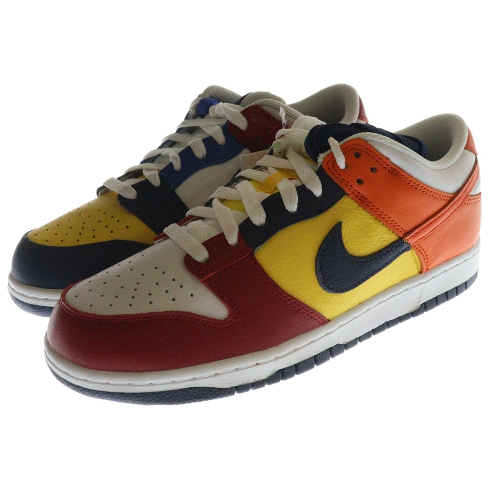 NIKE(ナイキ) DUNK LOW CO.JP WHAT THE MIDNIGHT NAVY AND VARSITY IB2051-400 ダンク CO.JP ワット ローカットスニーカー マルチ US8.5/26.5cm