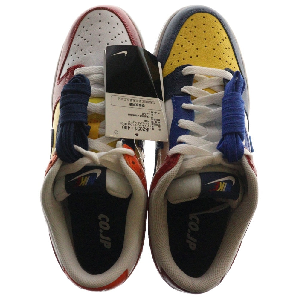 NIKE(ナイキ) DUNK LOW CO.JP WHAT THE MIDNIGHT NAVY AND VARSITY IB2051-400 ダンク CO.JP ワット ローカットスニーカー マルチ US8.5/26.5cm