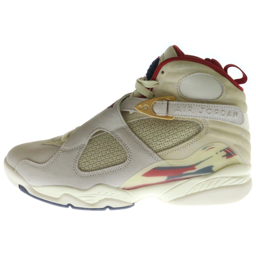 NIKE(ナイキ) ×SoleFly AIR JORDAN 8 RETRO SP FJ2850-107 ソールフライ エアジョーダン8 レトロ ハイカットスニーカー アイボリー US9/27cm