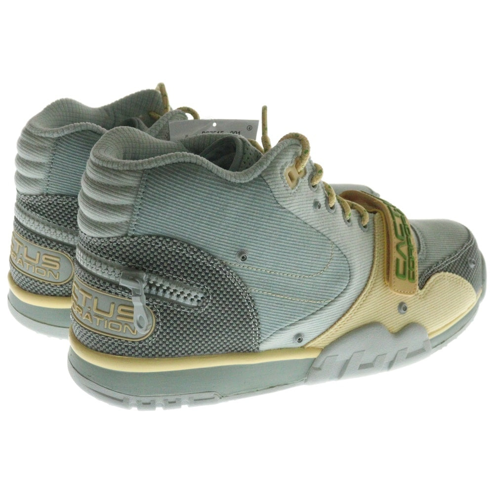 NIKE(ナイキ) ×TRAVIS SCOTT AIR TRAINER 1 ×トラヴィス スコット エア トレーナー 1 ハイカットスニーカー グレー DR7515-001 US8.5/26.5cm