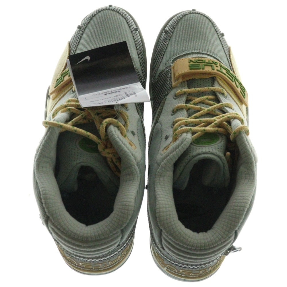 NIKE(ナイキ) ×TRAVIS SCOTT AIR TRAINER 1 ×トラヴィス スコット エア トレーナー 1 ハイカットスニーカー グレー DR7515-001 US8.5/26.5cm