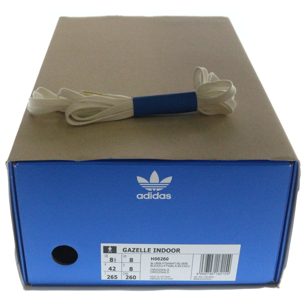 adidas(アディダス) Gazelle Indoor Blue Bird H06260 ガゼル インドア ブルー バード ローカットスニーカー ブルー US8.5/26.5cm