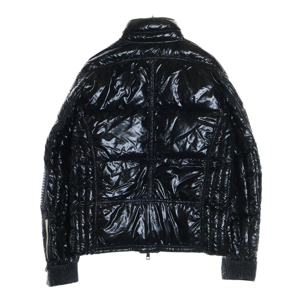 MONCLER(モンクレール) BERRIAT ナイロンジップダウンジャケット ブラック