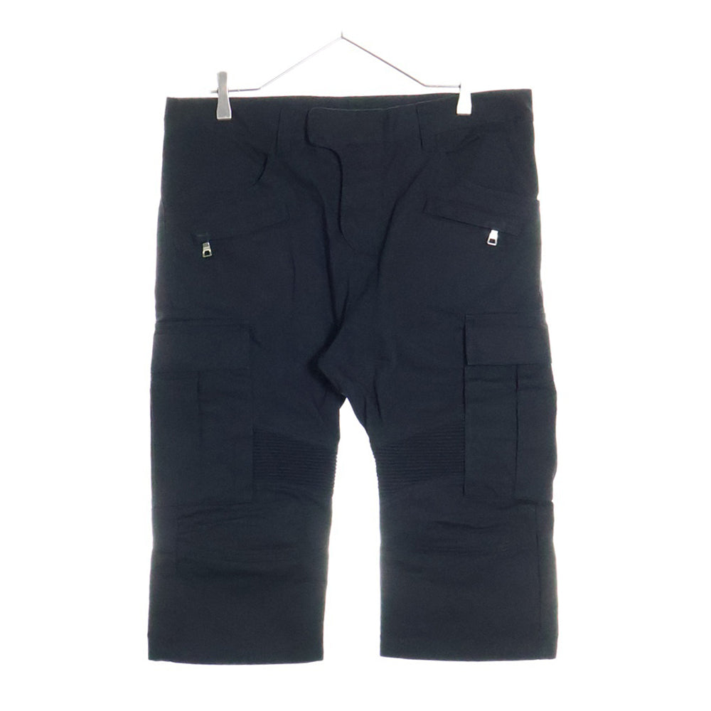 BALMAIN(バルマン) バイカーサルエルクロップドカーゴパンツ ブラック