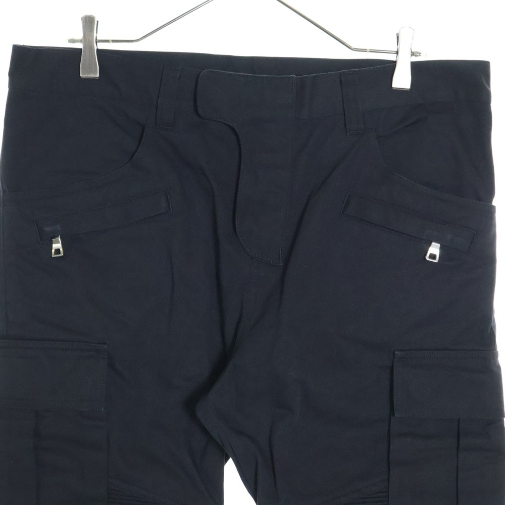BALMAIN(バルマン) バイカーサルエルクロップドカーゴパンツ ブラック