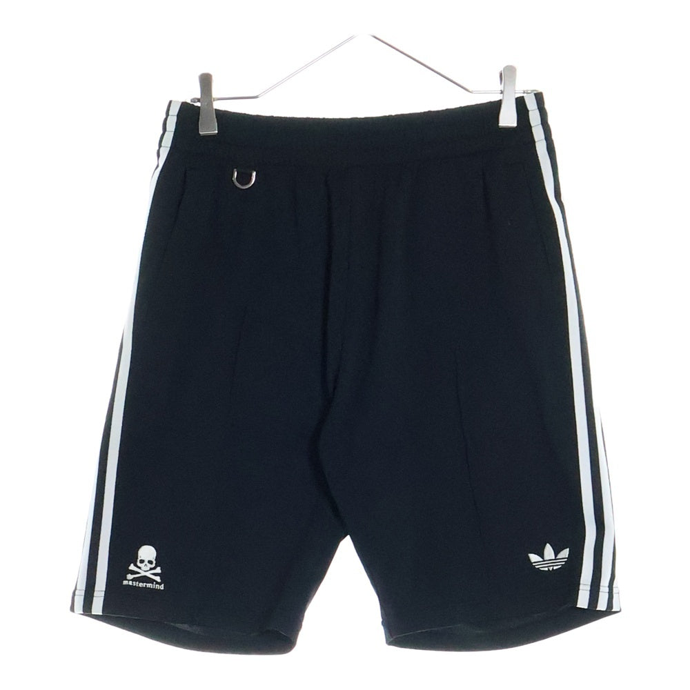 mastermind JAPAN(マスターマインドジャパン) ×adidas サイドラインハーフパンツ ショーツ ブラック 018802