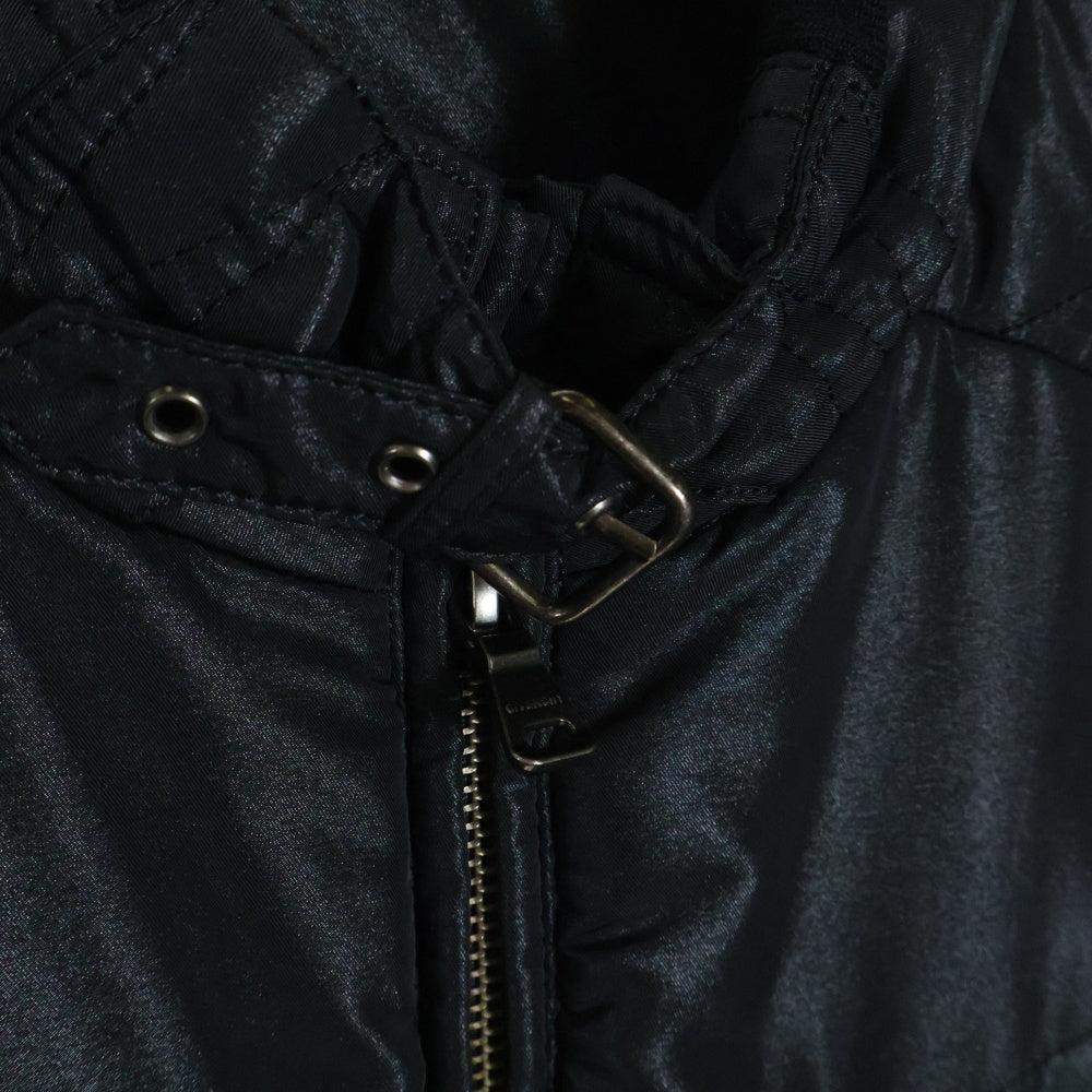 GIVENCHY(ジバンシィ) キルティングシングルライダースジップジャケット ブラック