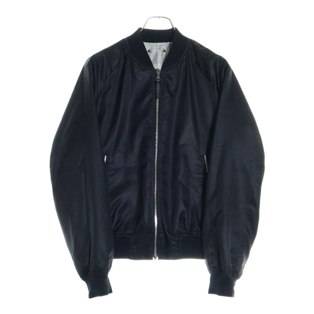 LOUIS VUITTON(ルイヴィトン) リバーシブルシルクボンバージャケット RM141 H5BS67SI8 シルバー/ブラック