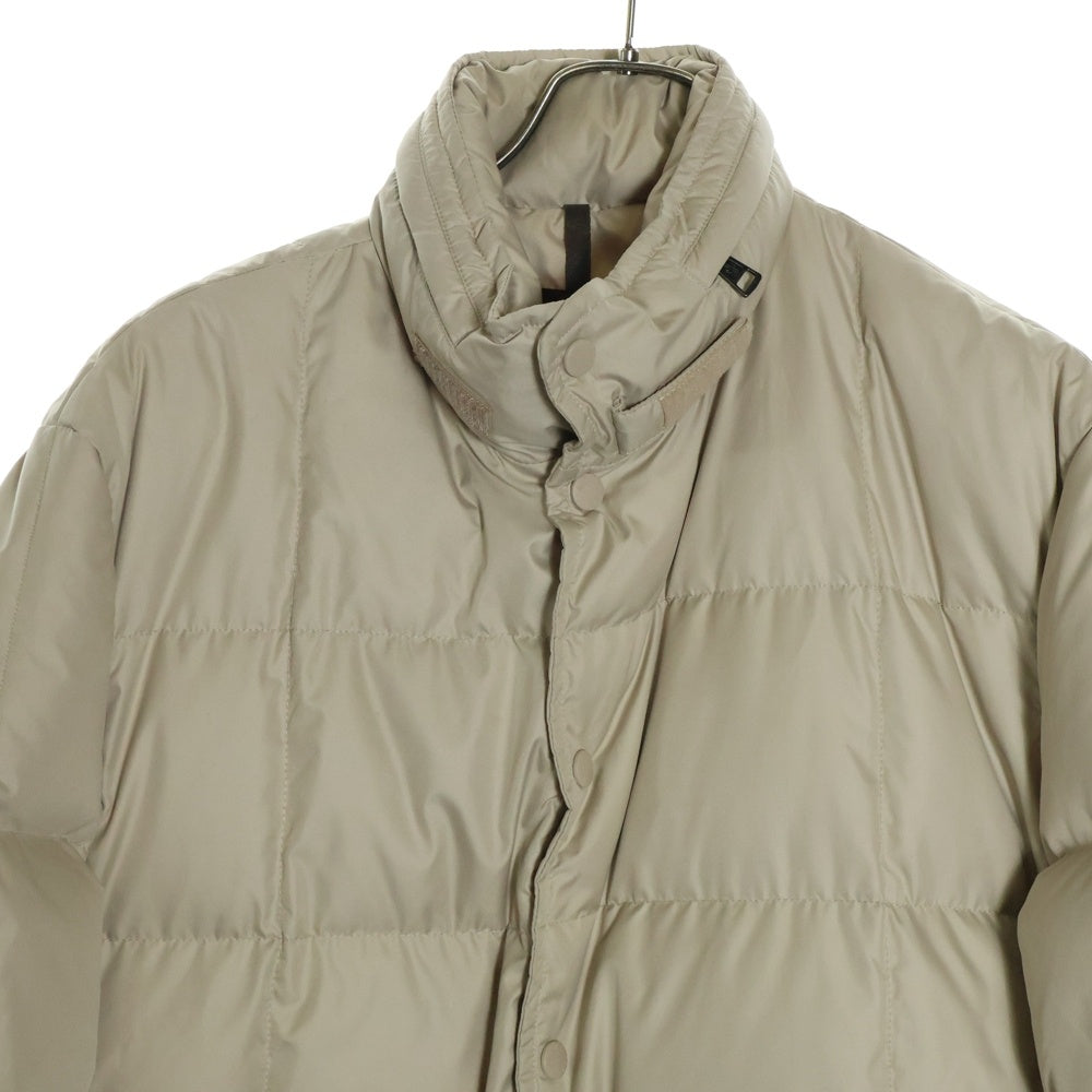 MONCLER(モンクレール) Mozambique ナイロンロングダウンコート ベージュ