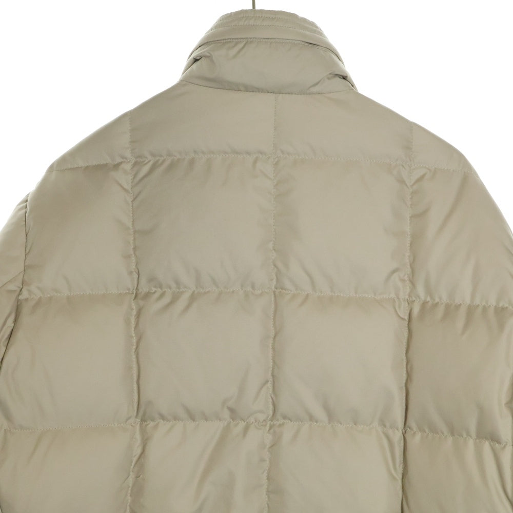 MONCLER(モンクレール) Mozambique ナイロンロングダウンコート ベージュ