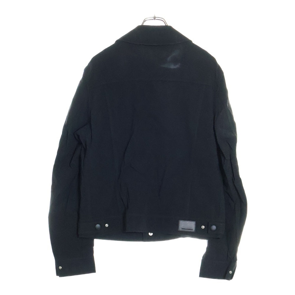 KRIS VAN ASSCHE(クリス ヴァン アッシュ) ボタントラックジャケット 141BL688 ブラック