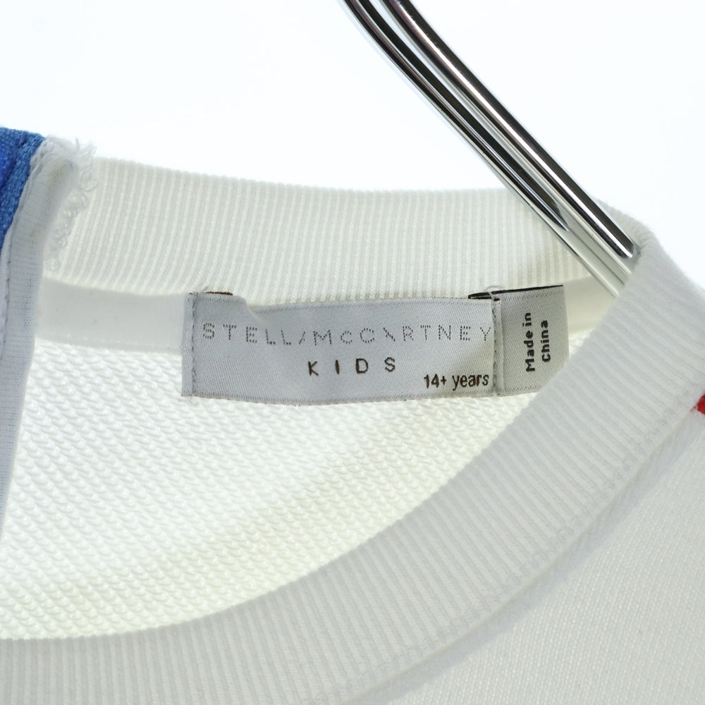 STELLA McCARTNEY(ステラマッカートニー) 背面ジップトアームロゴスウェットレーナー レディース ホワイト