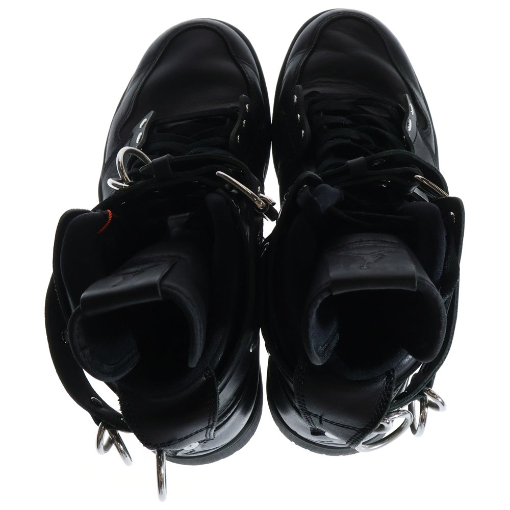 NIKE(ナイキ) ×COMME des GARCONS AIR JORDAN1 HI STRAP SP-C CN5738-001 コムデギャルソン エアジョーダン1 ストラップ ハイカットスニーカー US9/27.0cm ブラック