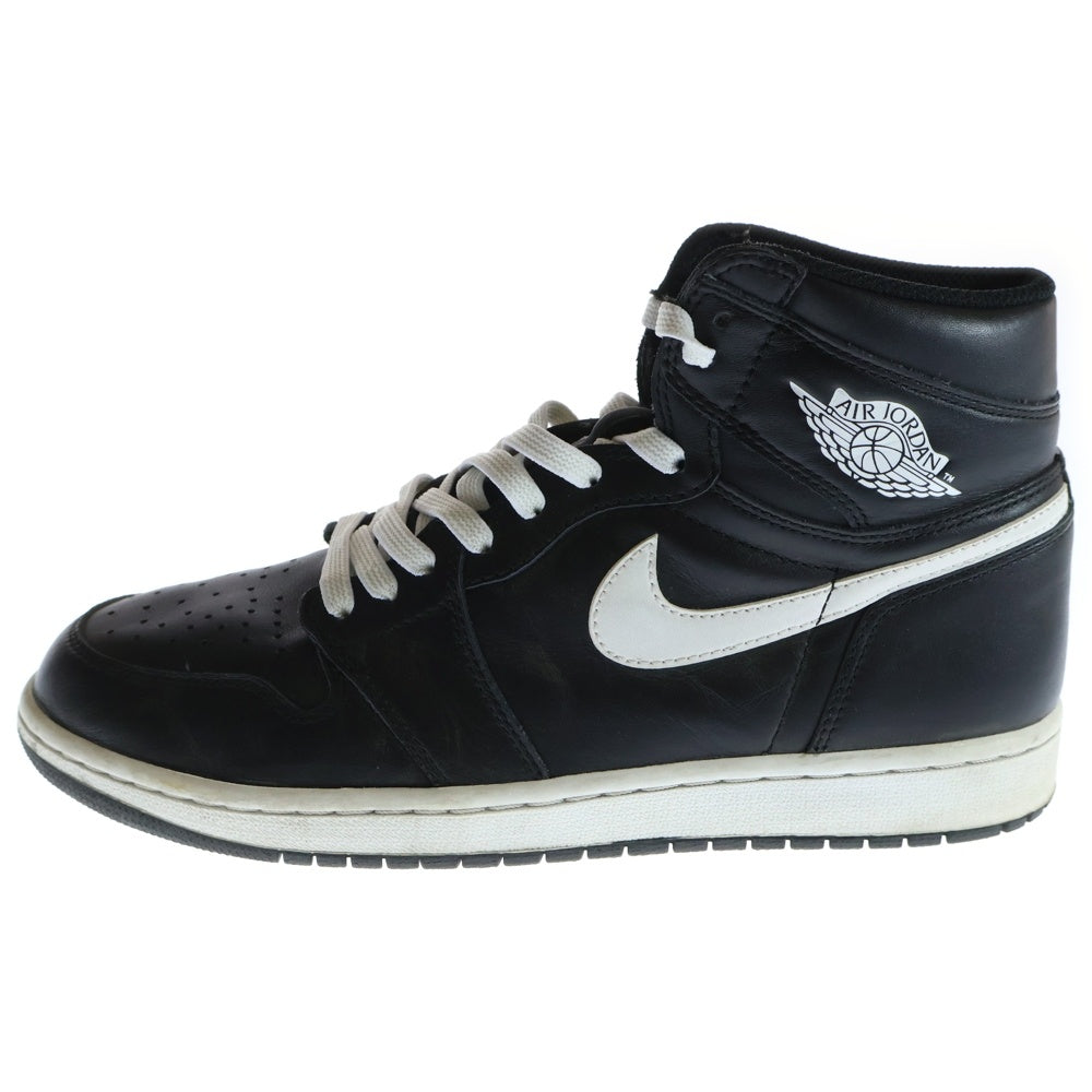 NIKE(ナイキ) AIR JORDAN 1 RETRO HIGH OG YIN YANG PACK 555088-011 エアジョーダン レトロ インヨウ 陰陽 ハイカットスニーカー US9.5/27.5cm ブラック/ホワイト