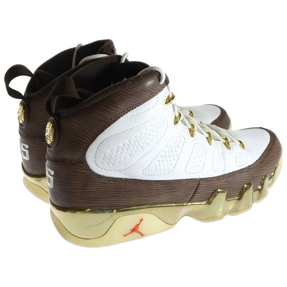 NIKE(ナイキ) AIR JORDAN 9 RETRO MELO 302370-122 エアジョーダン9 メロ ローカットスニーカー US9.5/27.5cm ホワイト