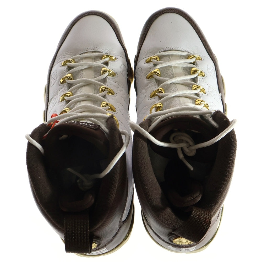 NIKE(ナイキ) AIR JORDAN 9 RETRO MELO 302370-122 エアジョーダン9 メロ ローカットスニーカー US9.5/27.5cm ホワイト