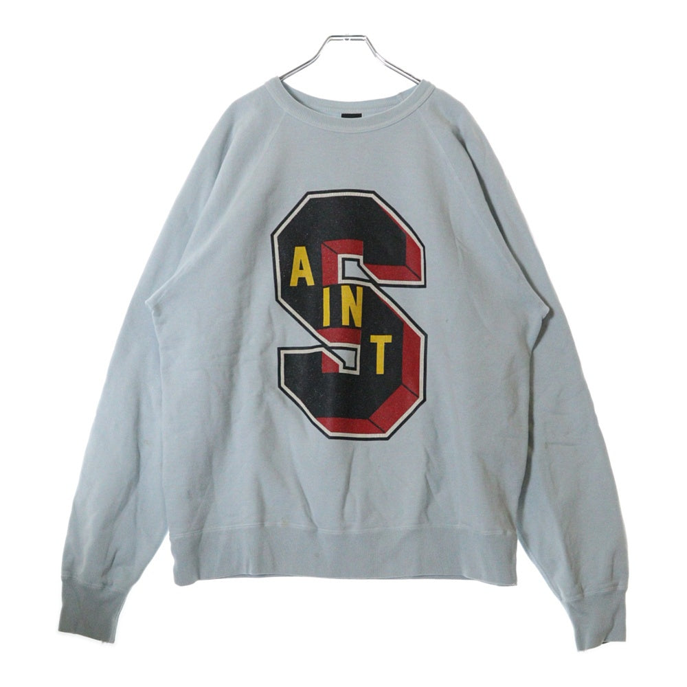 SAINT MICHAEL(セントマイケル) 22AW DT SWEAT SHIRT ST TEARS スウェット セントティアーズ ブルー