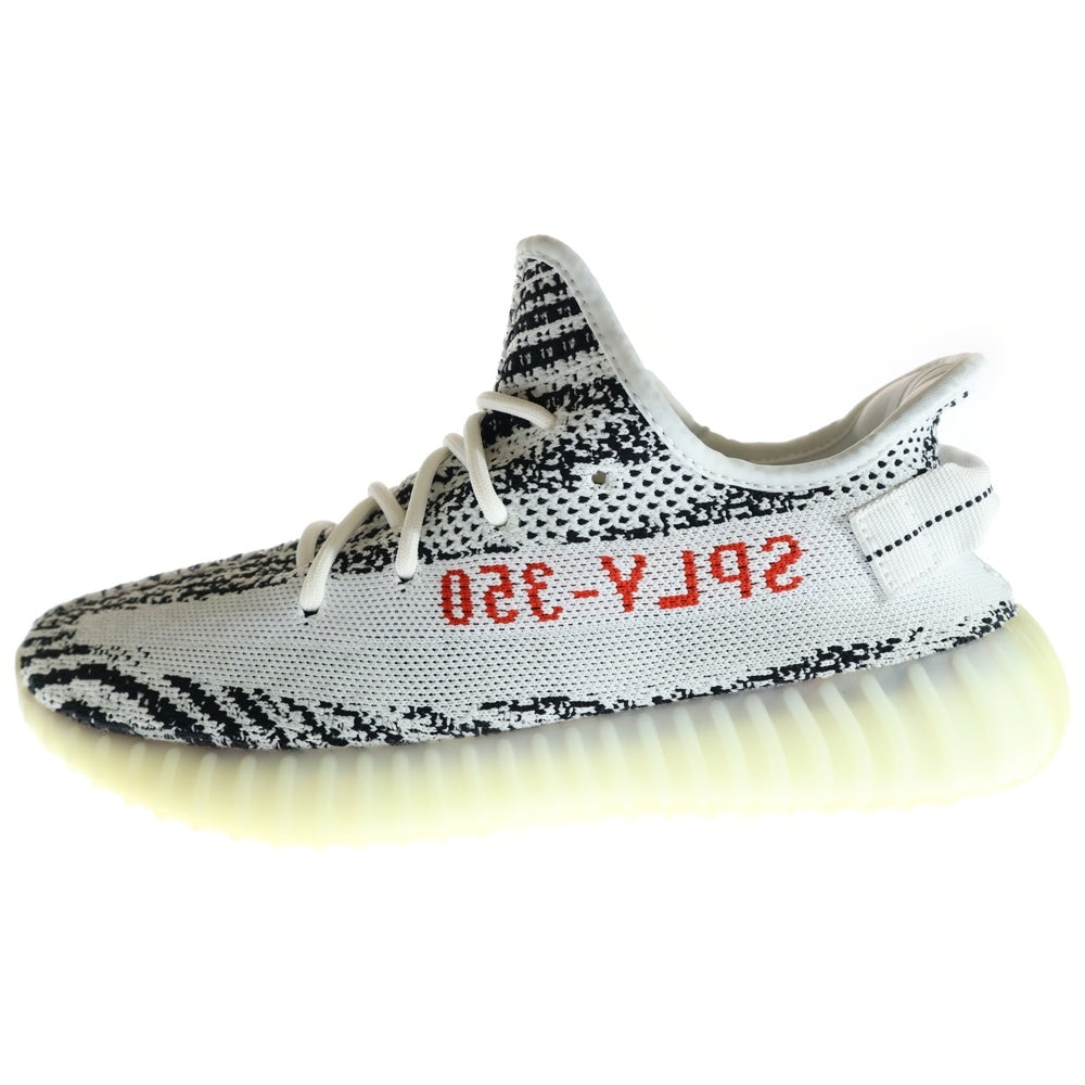 adidas(アディダス) YEEZY BOOST 350 V2 ZEBRA CP9654 イージーブースト 350 V2 ゼブラ ローカットスニーカー シューズ ホワイト/ブラック US9.5/27.5cm