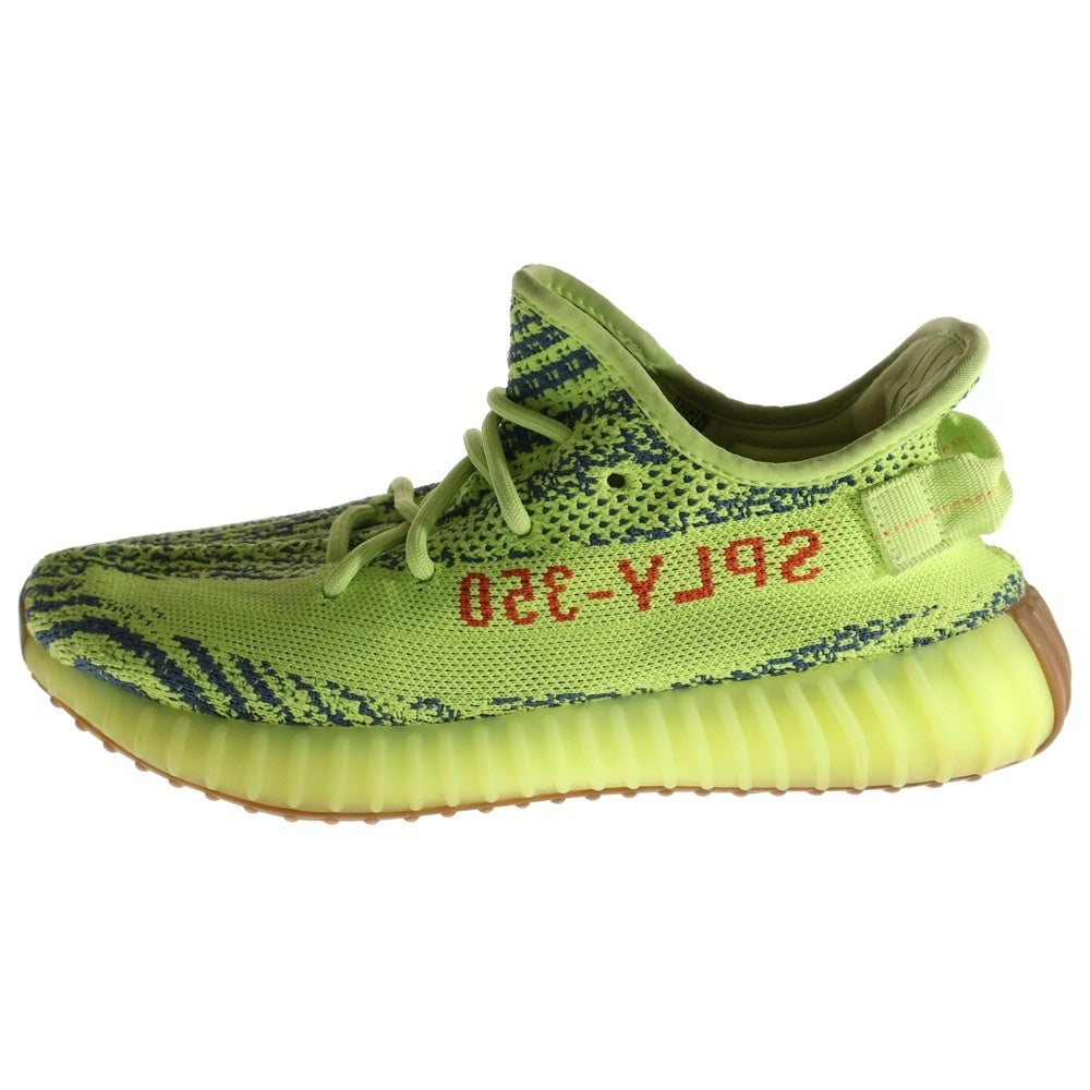 adidas(アディダス) YEEZY BOOST 350 V2 SEMIFROZEN B37572 イージーブースト セミフローズン ローカットスニーカー イエロー US9.5/27.5cm